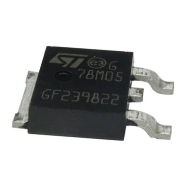 Regulador de tres terminals L78M05CDT 78M05 SMD TO-252 5V